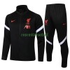 Liverpool Ensemble Vestes d'Entraînement 21-22 Noire Pour Homme